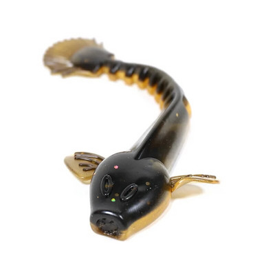 5 τμχ/ Σετ Bionic Bait Soft Bait Flat Tailed Soft Worm 6,5cm/9cm Fishy Soft Fish Simulated Giant Salamander False Bait