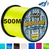 ThornsLine Nylon horgászzsinór 500M Super Strong Nylon 3-30LB Monofil horgászzsinór Pontyhorgászat Japánból pesca