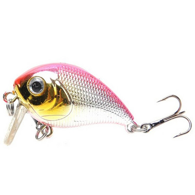 Brändi elutruu VIB ujuv püügilant 4cm 8G Pesca konksud Fish Wobbler Tackle Crankbait kunstlik Jaapani kõva sööt