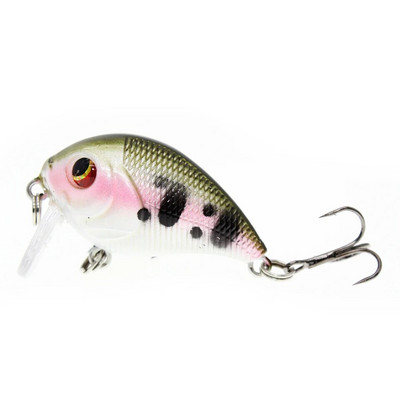 Brändi elutruu VIB ujuv püügilant 4cm 8G Pesca konksud Fish Wobbler Tackle Crankbait kunstlik Jaapani kõva sööt