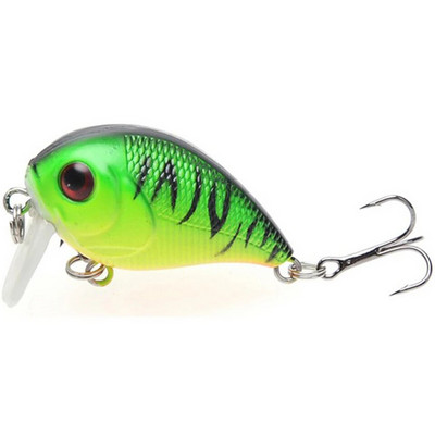 Brändi elutruu VIB ujuv püügilant 4cm 8G Pesca konksud Fish Wobbler Tackle Crankbait kunstlik Jaapani kõva sööt