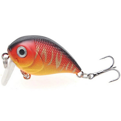 Brändi elutruu VIB ujuv püügilant 4cm 8G Pesca konksud Fish Wobbler Tackle Crankbait kunstlik Jaapani kõva sööt