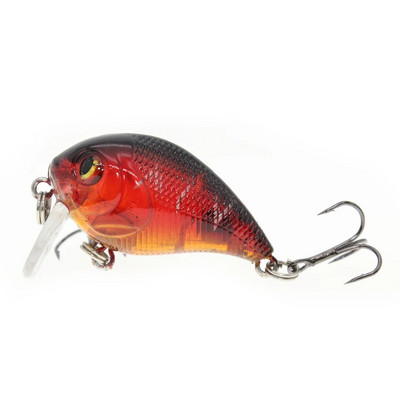 Brändi elutruu VIB ujuv püügilant 4cm 8G Pesca konksud Fish Wobbler Tackle Crankbait kunstlik Jaapani kõva sööt