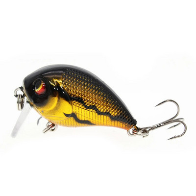 Brändi elutruu VIB ujuv püügilant 4cm 8G Pesca konksud Fish Wobbler Tackle Crankbait kunstlik Jaapani kõva sööt