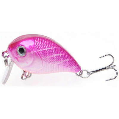 Brändi elutruu VIB ujuv püügilant 4cm 8G Pesca konksud Fish Wobbler Tackle Crankbait kunstlik Jaapani kõva sööt