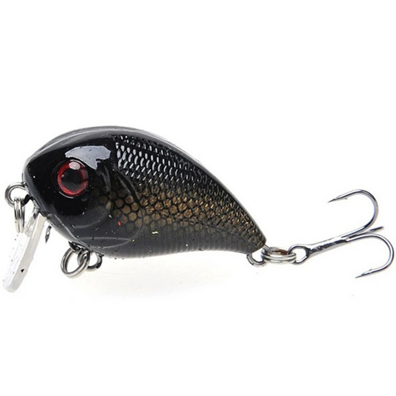Brändi elutruu VIB ujuv püügilant 4cm 8G Pesca konksud Fish Wobbler Tackle Crankbait kunstlik Jaapani kõva sööt
