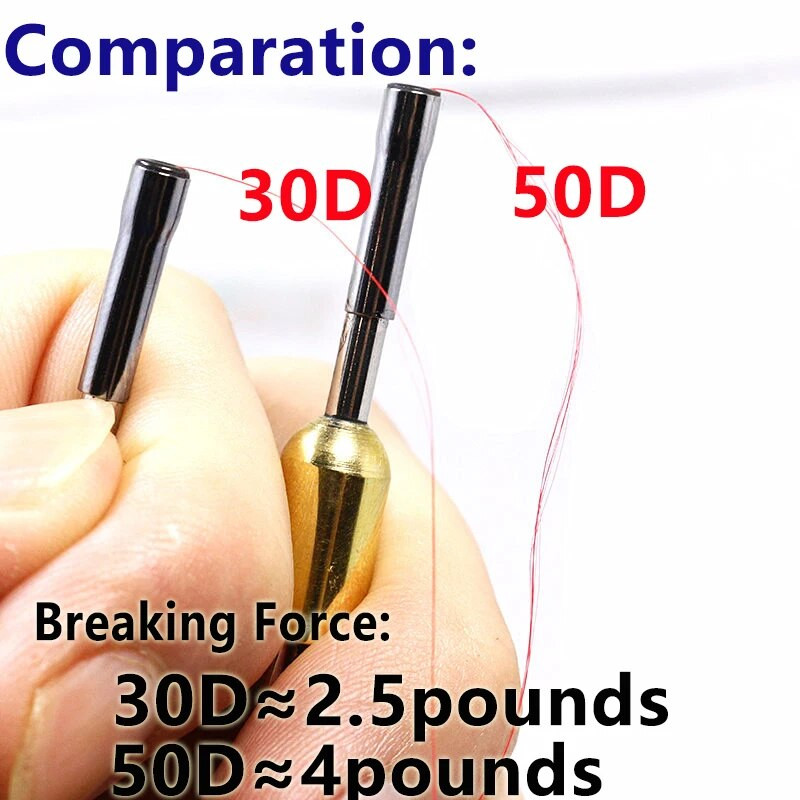 100 metri/spole 30D/50D GSP mušu saistīšanas PE vītne spēcīgākais mušu makšķerēšanas vītne Midge Nymph Dry&Wet Flies Foreļu makšķerēšanai