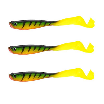 3tk/partii pika sabaga kala silikoonist pehme sööt 12cm 6,5g jigid voblerid landid kunstkummist söödad bassi ujumisriistad