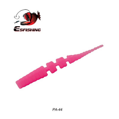 KESFISHING Jig Worm Lures Polaris 42mm Pesca Bass Forele Ziemas zemledus makšķerēšanas injekcijas sāļi un smaržas Bezmaksas piegāde Mīkstās ēsmas