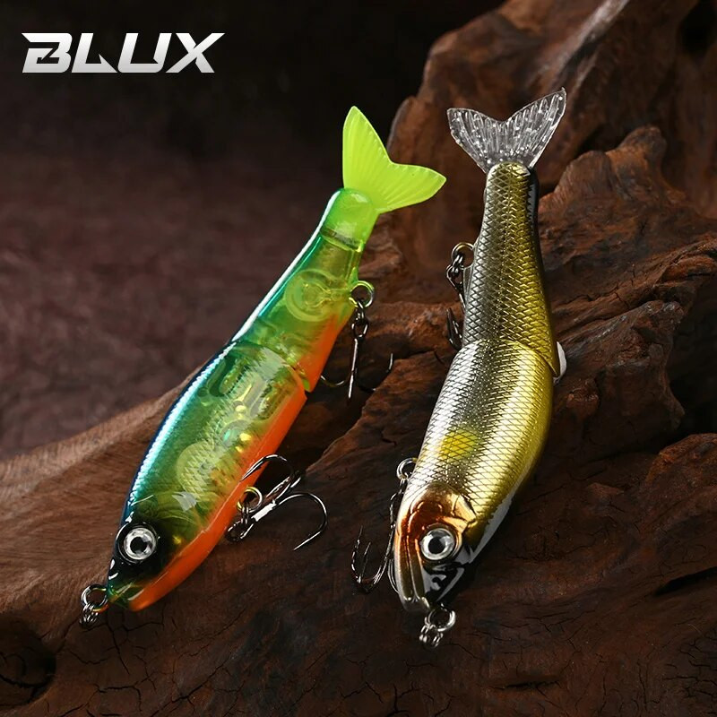 BLUX JACK CLAW 70S Joint Swimbait 70mm 4.6g Minnow Wobbler tonući mamac za pecanje Umjetni tvrdi mamac za štuku bas pastrvu