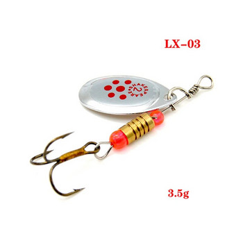 Spinner Baits Fishing Spinners 2,5-12g Spinnerbait Trout Lures Fishing Lures for Bass Trout Crappie