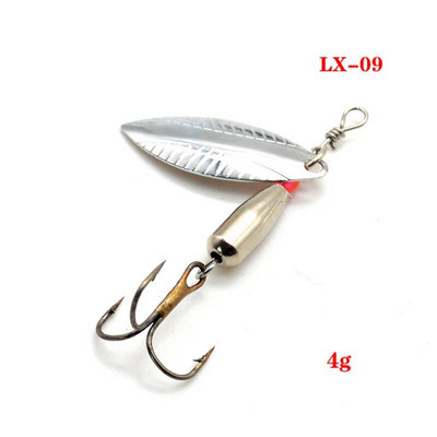 Spinner Baits Püügispinnerid 2,5-12g Spinnerbait Forelli landid Kalapüügi landid meriforellile