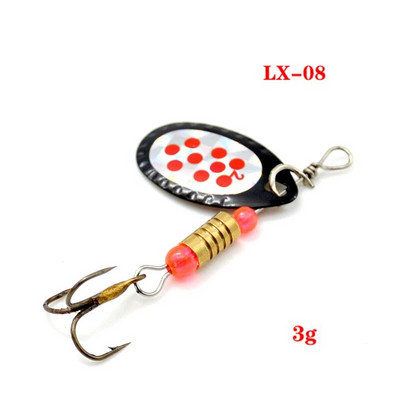 Spinner Baits Püügispinnerid 2,5-12g Spinnerbait Forelli landid Kalapüügi landid meriforellile