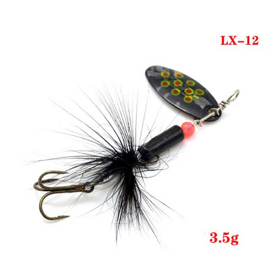 Spinner Baits Püügispinnerid 2,5-12g Spinnerbait Forelli landid Kalapüügi landid meriforellile