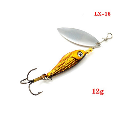 Spinner Baits Püügispinnerid 2,5-12g Spinnerbait Forelli landid Kalapüügi landid meriforellile