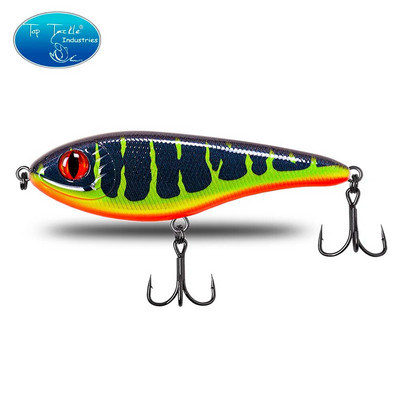 CF Lure 90mm/120mm/150mm (Χρώμα 1~24) Slow Sinking jerkbait musky pike slider Bass fishing lure Tackle