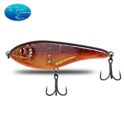 CF Lure 90mm/120mm/150mm (Χρώμα 1~24) Slow Sinking jerkbait musky pike slider Bass fishing lure Tackle