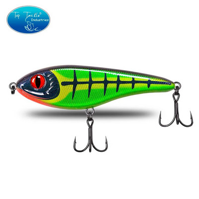 CF Lure 90mm/120mm/150mm (Χρώμα 1~24) Slow Sinking jerkbait musky pike slider Bass fishing lure Tackle