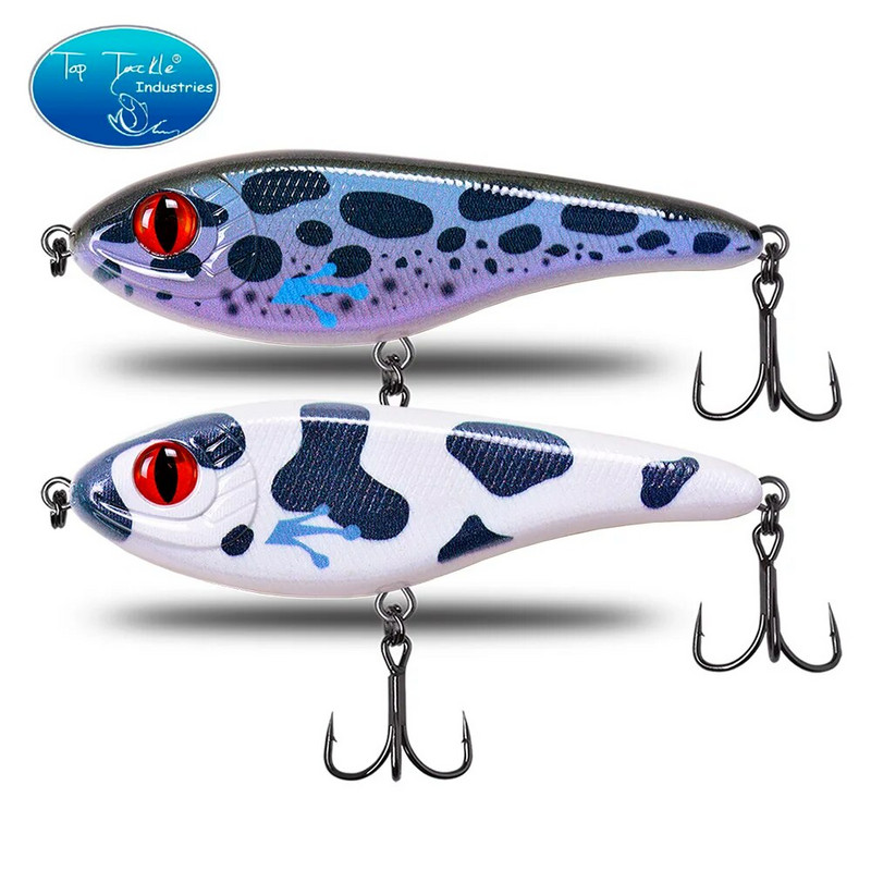 CF Lure 90mm/120mm/150mm (Χρώμα 1~24) Slow Sinking jerkbait musky pike slider Bass fishing lure Tackle