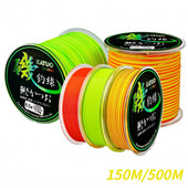 Linie de pescuit cu stâncă semi plutitoare 150M/500M 0.18MM-0.5MM 5.73LB-43.0LB Linie de nailon cu monofilament puternic Accesorii de pescuit la crap