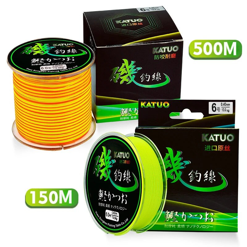 150M/500M poolujuv kiviõngenöör 0,18MM-0,5MM 5,73LB-43,0LB Tugev monofilament nailonnöör Karpkalapüügi tarvikud