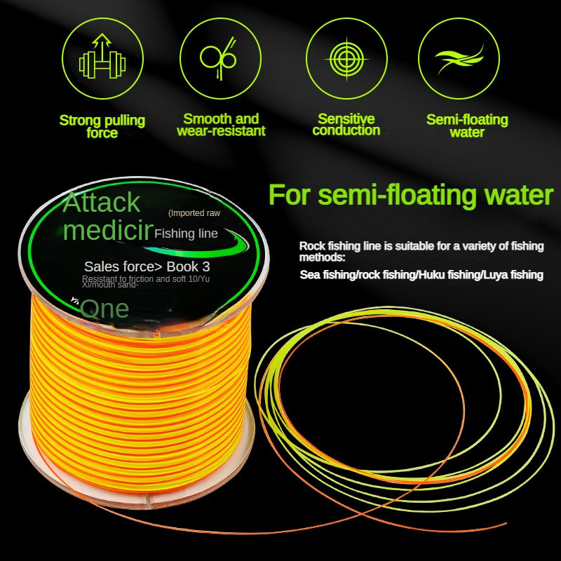 imported fishing line fluorocarbon line 300m Luya main line long