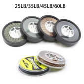 10 m karpiais dengtas vielinis pynimo valas 25LB 35LB 45LB 60LB plaukų įtaisai Karpių žvejybos pintiniai žvejybos reikmenys