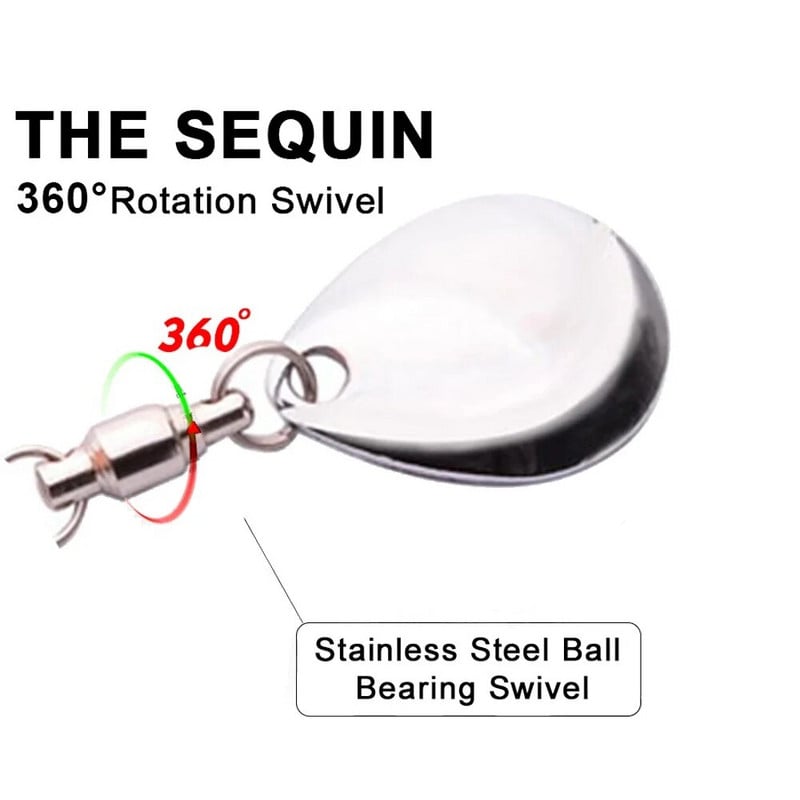 7g 10g 15g 20g Nalucă Spinner Metal VIB Tail Long Momeală Linguriță pentru Bas Păstrăv Știucă Apă dulce Apă sărată Naluci de pescuit de iarnă