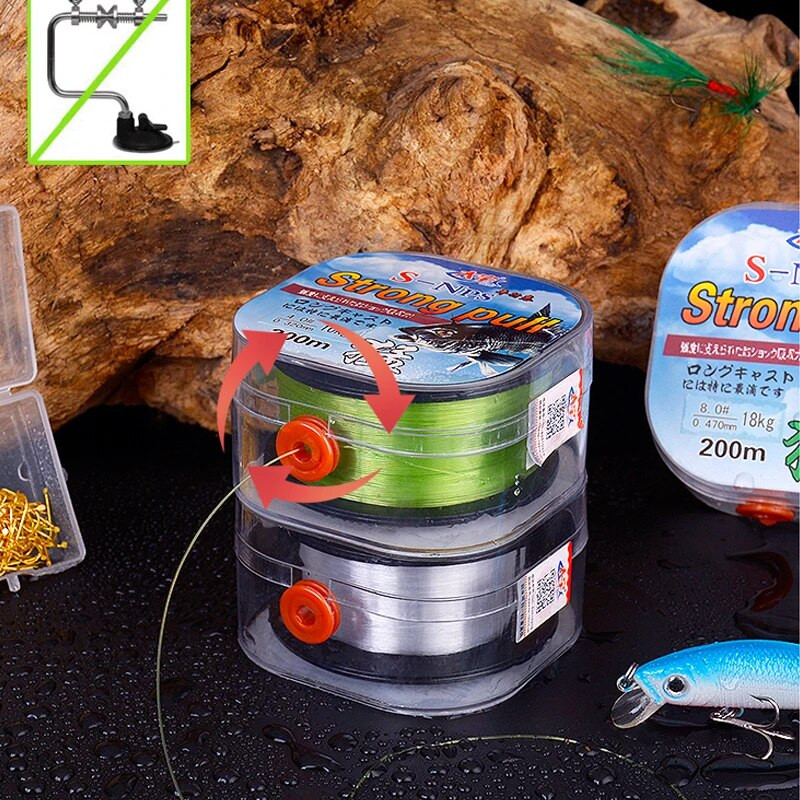 200 m Fluorocarbon pārklājuma makšķerēšanas aukla 0.4#-10# Balta, zaļa, brūna, nodilumizturīga, stiepjama grimstoša oglekļa makšķerēšanas aukla