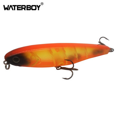 WATERBOY 8.5cm 9.5cm 12.8cm Zīmuļu makšķerēšanas ēsma Hard Artificial Lure StickBait New Arrive Fish Lure Factory Vobleris Pesca