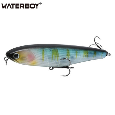 WATERBOY 8.5cm 9.5cm 12.8cm Zīmuļu makšķerēšanas ēsma Hard Artificial Lure StickBait New Arrive Fish Lure Factory Vobleris Pesca