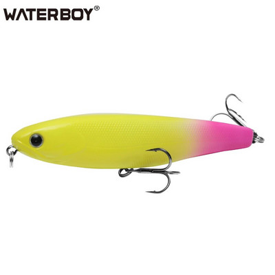 WATERBOY 8.5cm 9.5cm 12.8cm Zīmuļu makšķerēšanas ēsma Hard Artificial Lure StickBait New Arrive Fish Lure Factory Vobleris Pesca