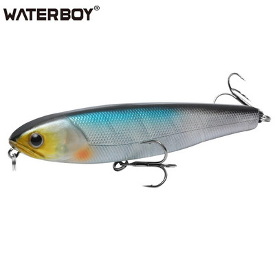 WATERBOY 8.5cm 9.5cm 12.8cm Zīmuļu makšķerēšanas ēsma Hard Artificial Lure StickBait New Arrive Fish Lure Factory Vobleris Pesca
