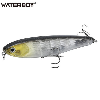 WATERBOY 8.5cm 9.5cm 12.8cm Zīmuļu makšķerēšanas ēsma Hard Artificial Lure StickBait New Arrive Fish Lure Factory Vobleris Pesca