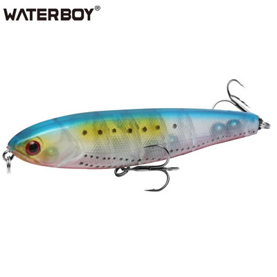 WATERBOY 8.5cm 9.5cm 12.8cm Zīmuļu makšķerēšanas ēsma Hard Artificial Lure StickBait New Arrive Fish Lure Factory Vobleris Pesca