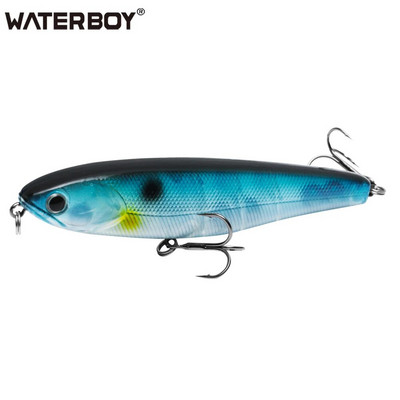 WATERBOY 8.5cm 9.5cm 12.8cm Zīmuļu makšķerēšanas ēsma Hard Artificial Lure StickBait New Arrive Fish Lure Factory Vobleris Pesca