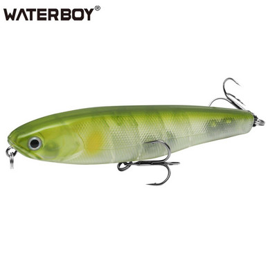 WATERBOY 8.5cm 9.5cm 12.8cm Zīmuļu makšķerēšanas ēsma Hard Artificial Lure StickBait New Arrive Fish Lure Factory Vobleris Pesca