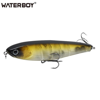 WATERBOY 8.5cm 9.5cm 12.8cm Zīmuļu makšķerēšanas ēsma Hard Artificial Lure StickBait New Arrive Fish Lure Factory Vobleris Pesca