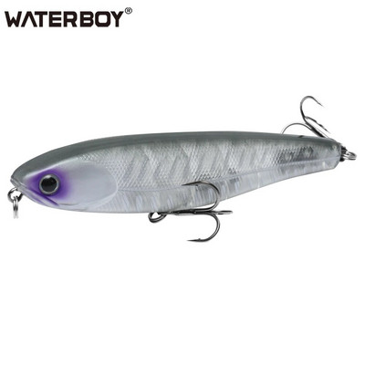 WATERBOY 8.5cm 9.5cm 12.8cm Zīmuļu makšķerēšanas ēsma Hard Artificial Lure StickBait New Arrive Fish Lure Factory Vobleris Pesca
