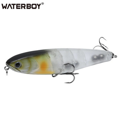 WATERBOY 8.5cm 9.5cm 12.8cm Zīmuļu makšķerēšanas ēsma Hard Artificial Lure StickBait New Arrive Fish Lure Factory Vobleris Pesca