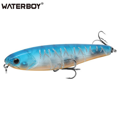 WATERBOY 8.5cm 9.5cm 12.8cm Zīmuļu makšķerēšanas ēsma Hard Artificial Lure StickBait New Arrive Fish Lure Factory Vobleris Pesca