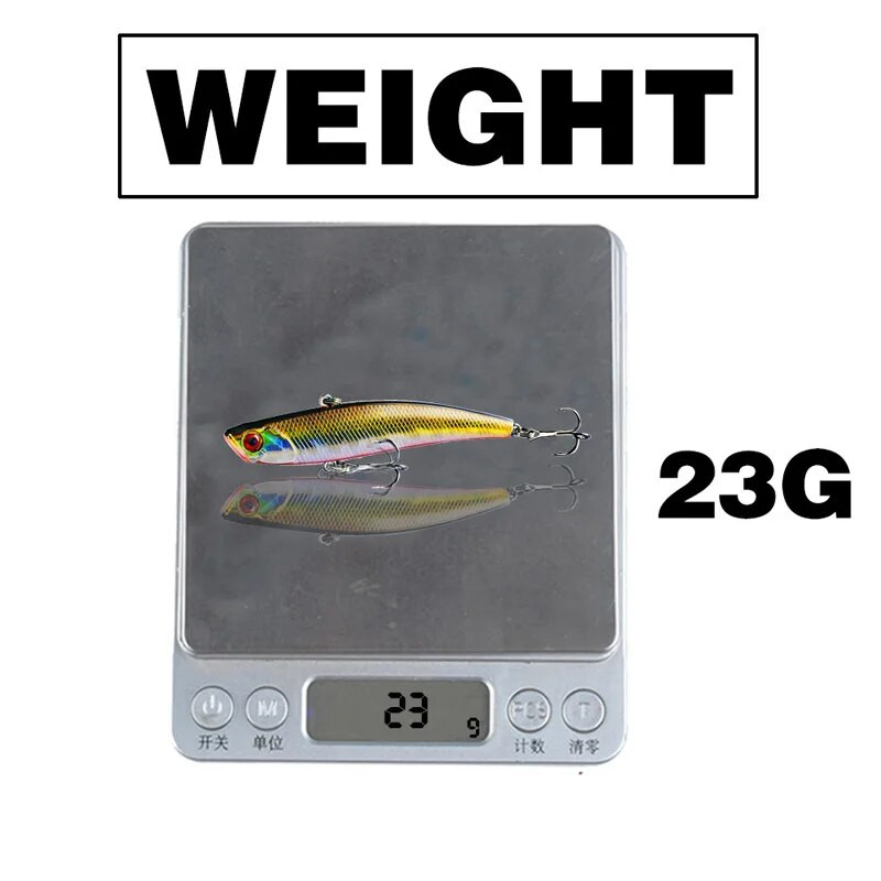 Νέο 9,5 cm 23G Winter Crankbait Wobbler Sinking Fishing Crankbaits Vib Lure Ice Hard Lure Mini Wobblers Crankbait Se Uelo Pesca