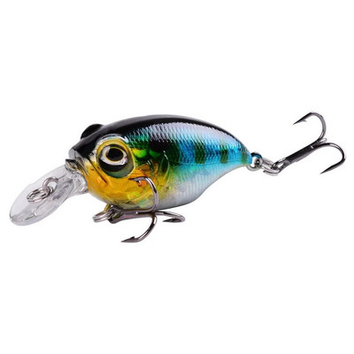 1tk 52mm 8,5g vändaga kalapüügipeibutis voblerid, ujuvad tehisplastist kõvast söödast forell väntsööt bass haug Jaapani kalastustarbed