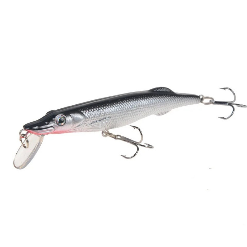 Vobleri Jerkbait 6 krāsas 8.5cm 6.2g Hard Bait Small Minnow Crank Makšķerēšanas mānekļi Bass Fresh Salt Water Tackle Grimšanas māneklis Mini