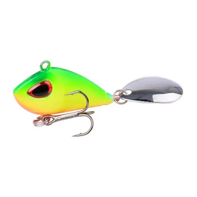 Naujas metalinis mini VIB su šaukštu žvejybos masalas 6g10g17g25g žūklės reikmenų kaištis Crankbait vibracinis suktukas nuskendęs masalas