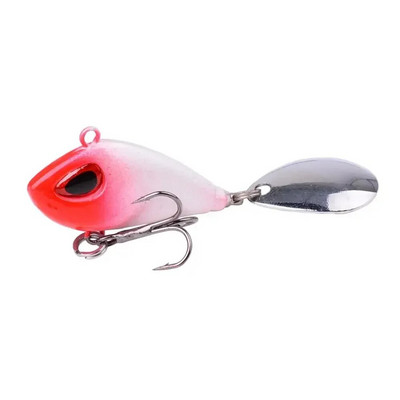 Naujas metalinis mini VIB su šaukštu žvejybos masalas 6g10g17g25g žūklės reikmenų kaištis Crankbait vibracinis suktukas nuskendęs masalas