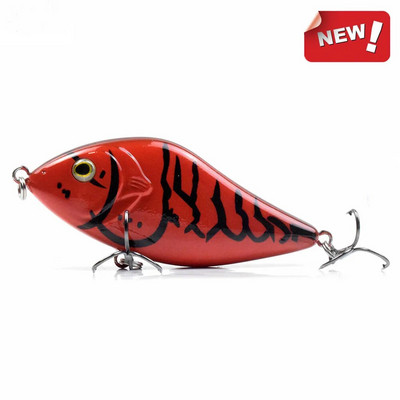 ZWICKE 14,5/45G Slow Sinking Jerkbait Fishing Lure Slider Swim Action Hard Body Jerk Bait for Pike Musky Fishing Fishing Tackle