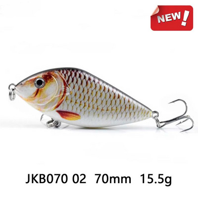 ZWICKE 14,5/45G Slow Sinking Jerkbait Fishing Lure Slider Swim Action Hard Body Jerk Bait for Pike Musky Fishing Fishing Tackle