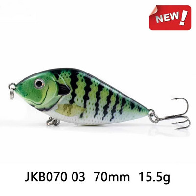 ZWICKE 14,5/45G Slow Sinking Jerkbait Fishing Lure Slider Swim Action Hard Body Jerk Bait for Pike Musky Fishing Fishing Tackle
