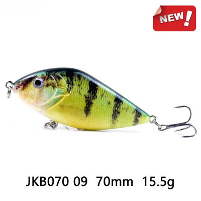 ZWICKE 14,5/45G Slow Sinking Jerkbait Fishing Lure Slider Swim Action Hard Body Jerk Bait for Pike Musky Fishing Fishing Tackle